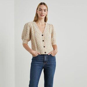 Rails Isla Cardigan in Cream Confetti size medium
